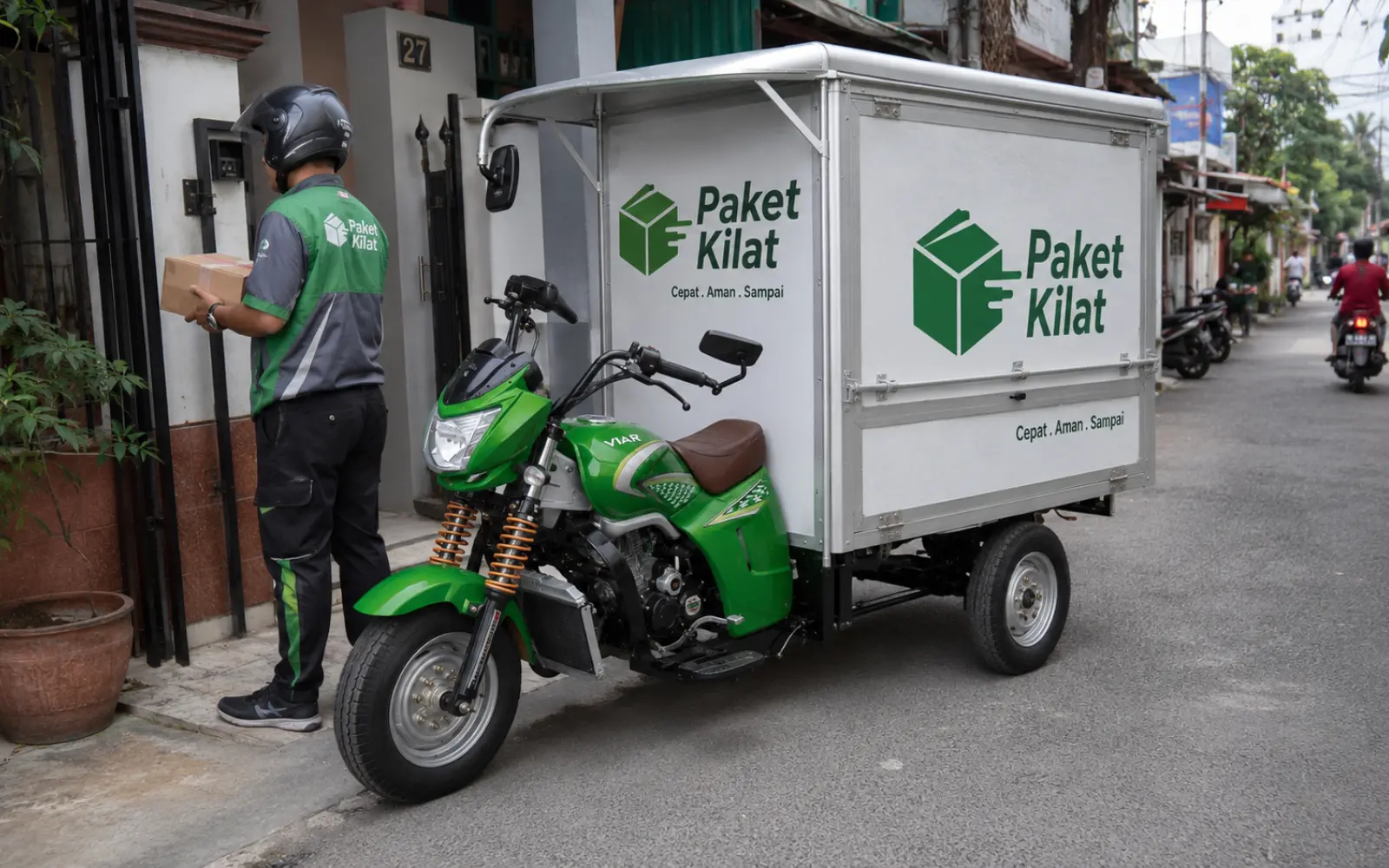 Kendaraan box untuk logistik dan last-mile delivery